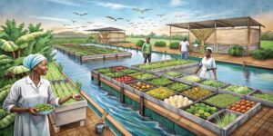 Impact des fermes aquaponiques sur la lutte contre la faim en Afrique